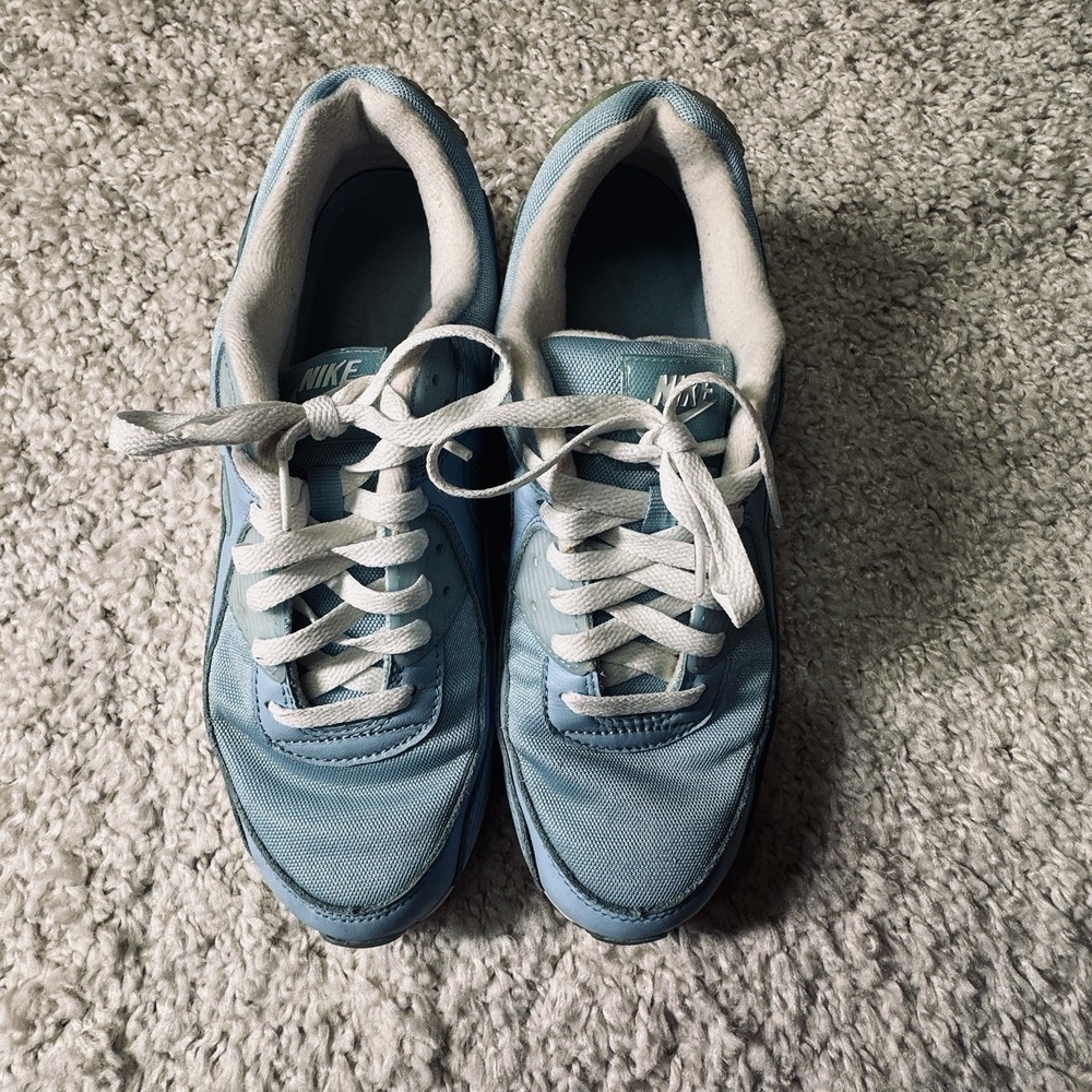 Nike Air Max 90 University Blue Shoes Sneakers FD0734-442 Womens Size 8